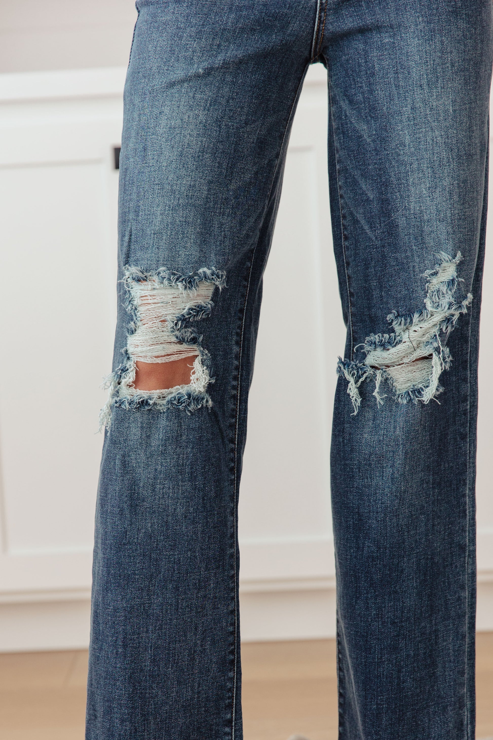 Judy Blue Throw It Back High Rise 90's Straight Leg Jeans
