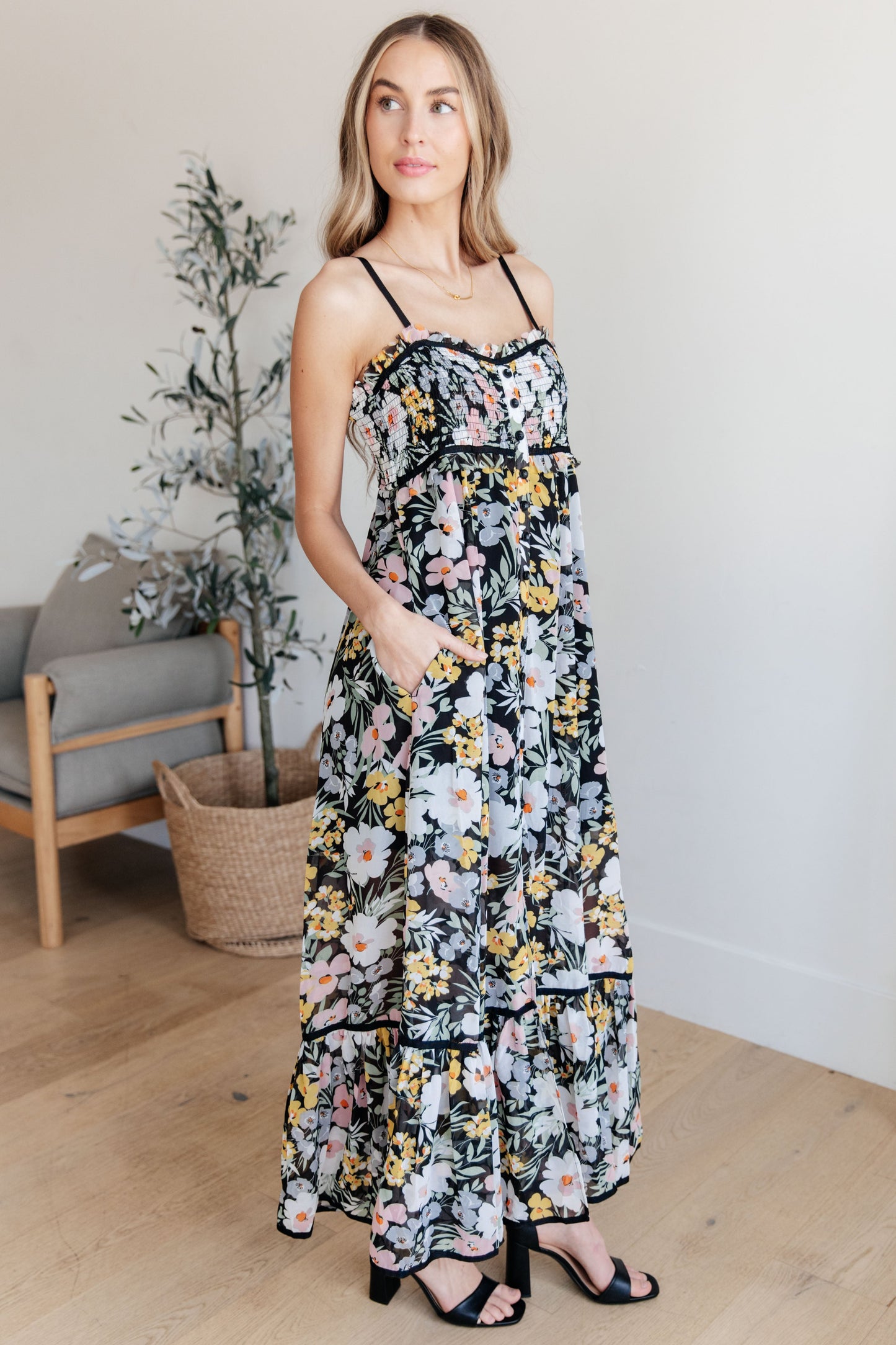 Blooming Beauty Floral Maxi Dress