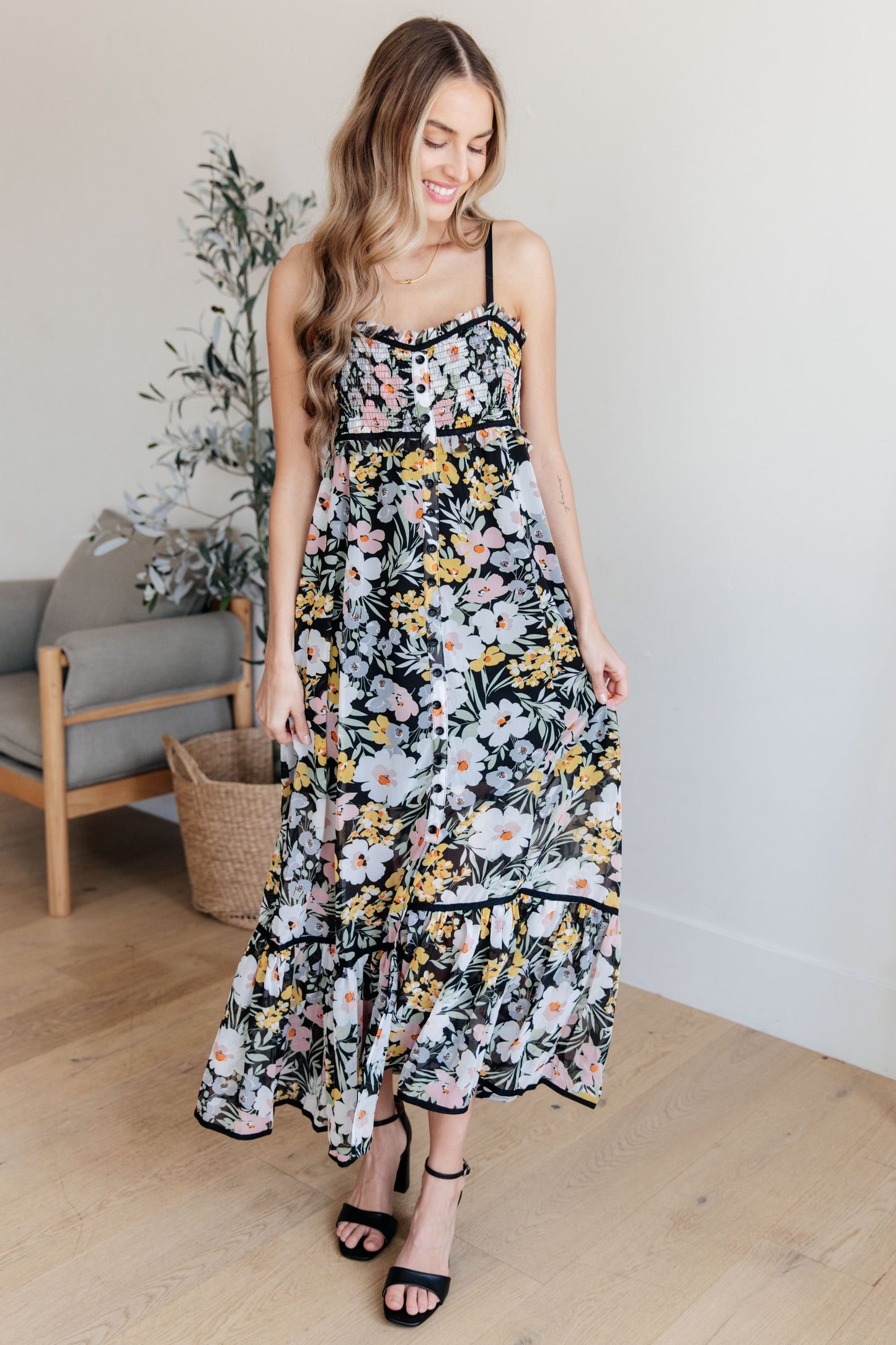 Blooming Beauty Floral Maxi Dress