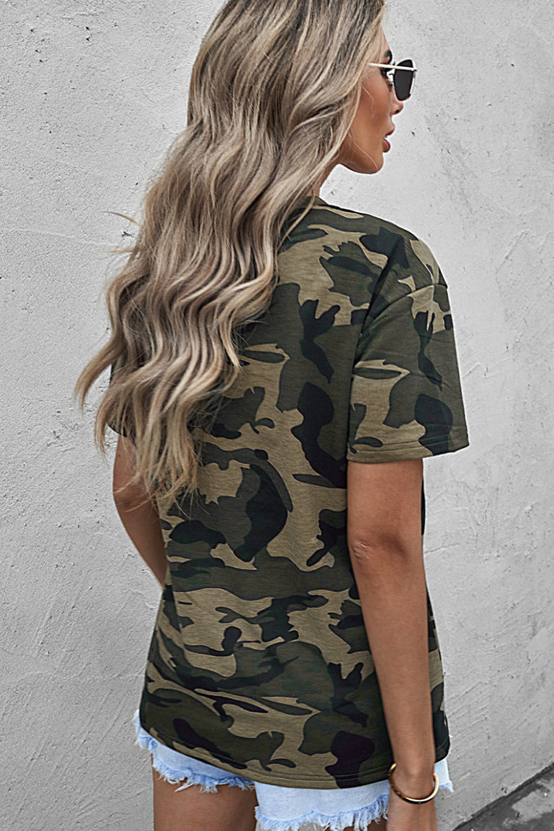 Coffee Camo Graphic Tee