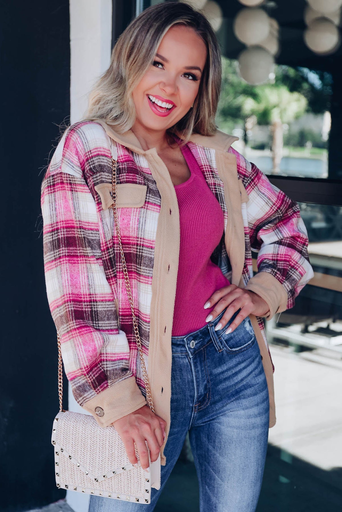 The Juliet Plaid Shacket