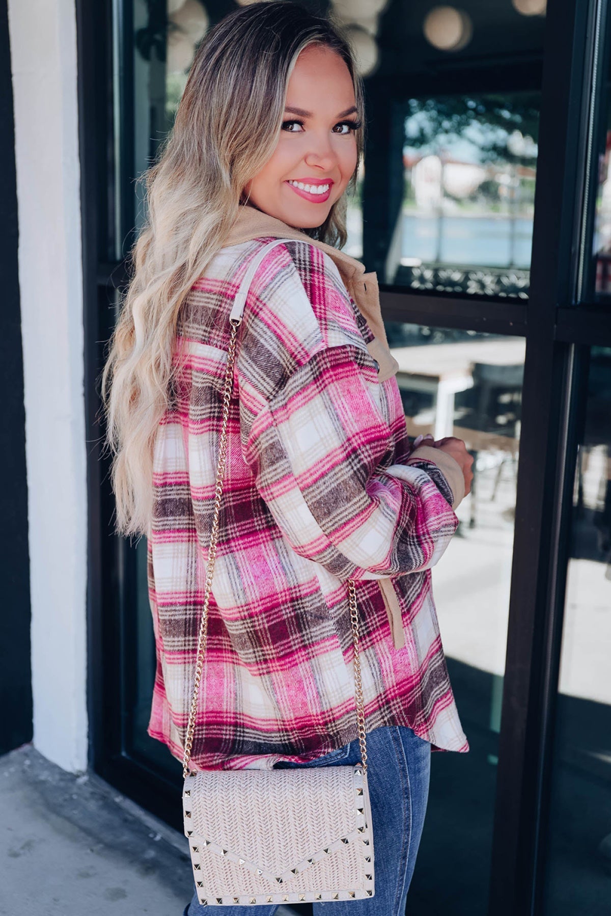 The Juliet Plaid Shacket