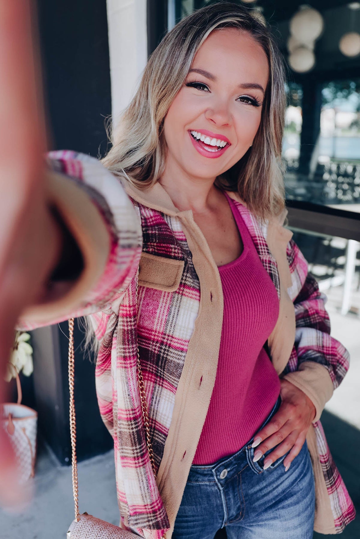 The Juliet Plaid Shacket