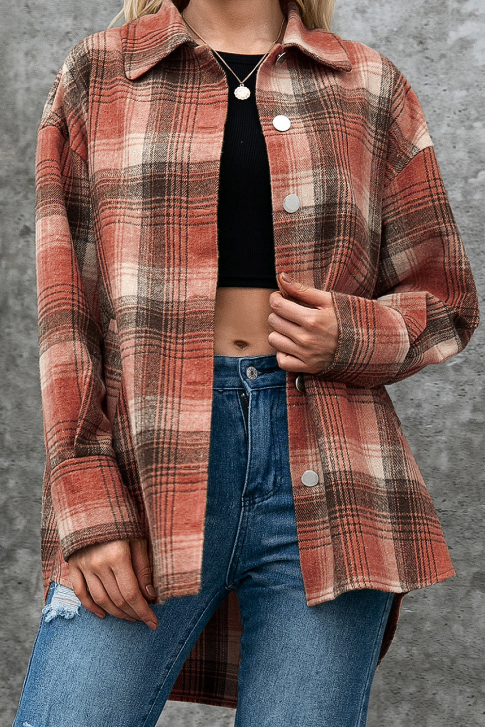 Pumpkin Patch or Bust Shacket Pumpkin Spice S