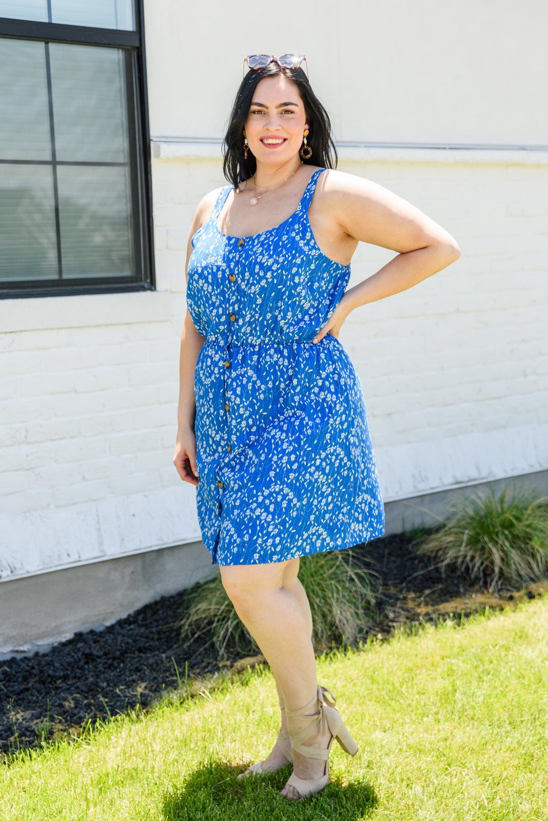 Easy Breezy Floral Sleeveless Mini Dress