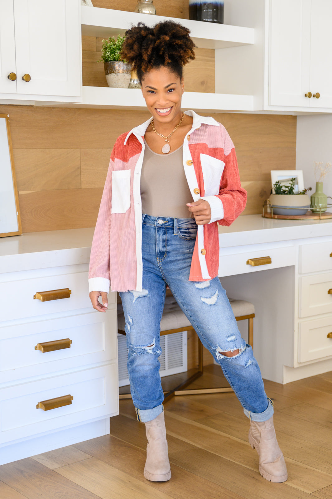 Judy Blue Flaunt It High Waisted Destroyed Boyfriend Jeans