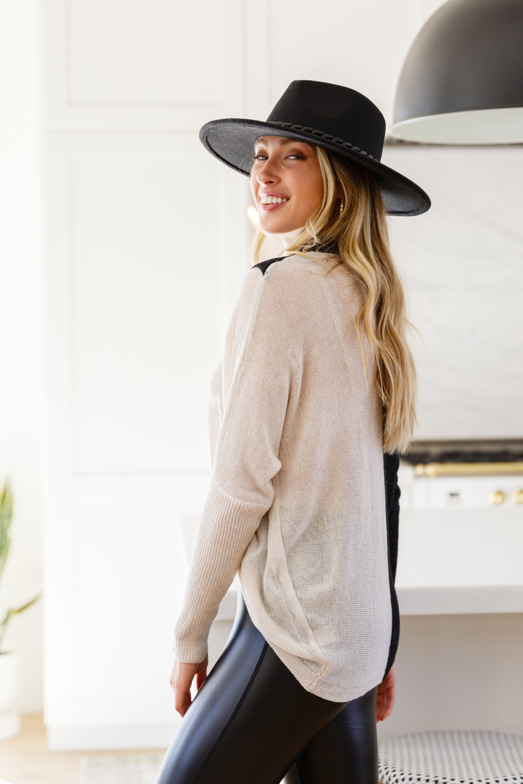 Be the Sparkle Color Blocked Sweater