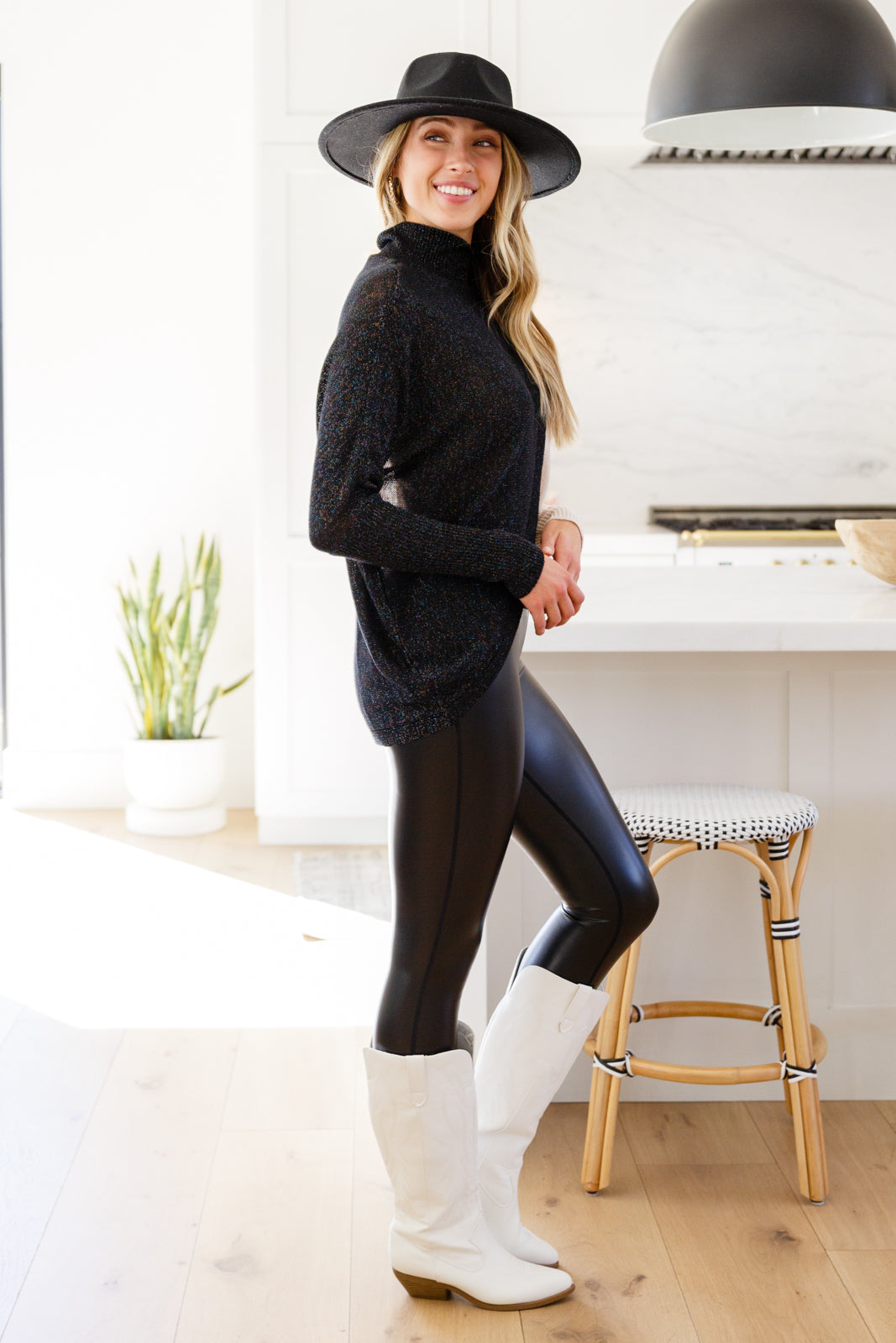 Be the Sparkle Color Blocked Sweater