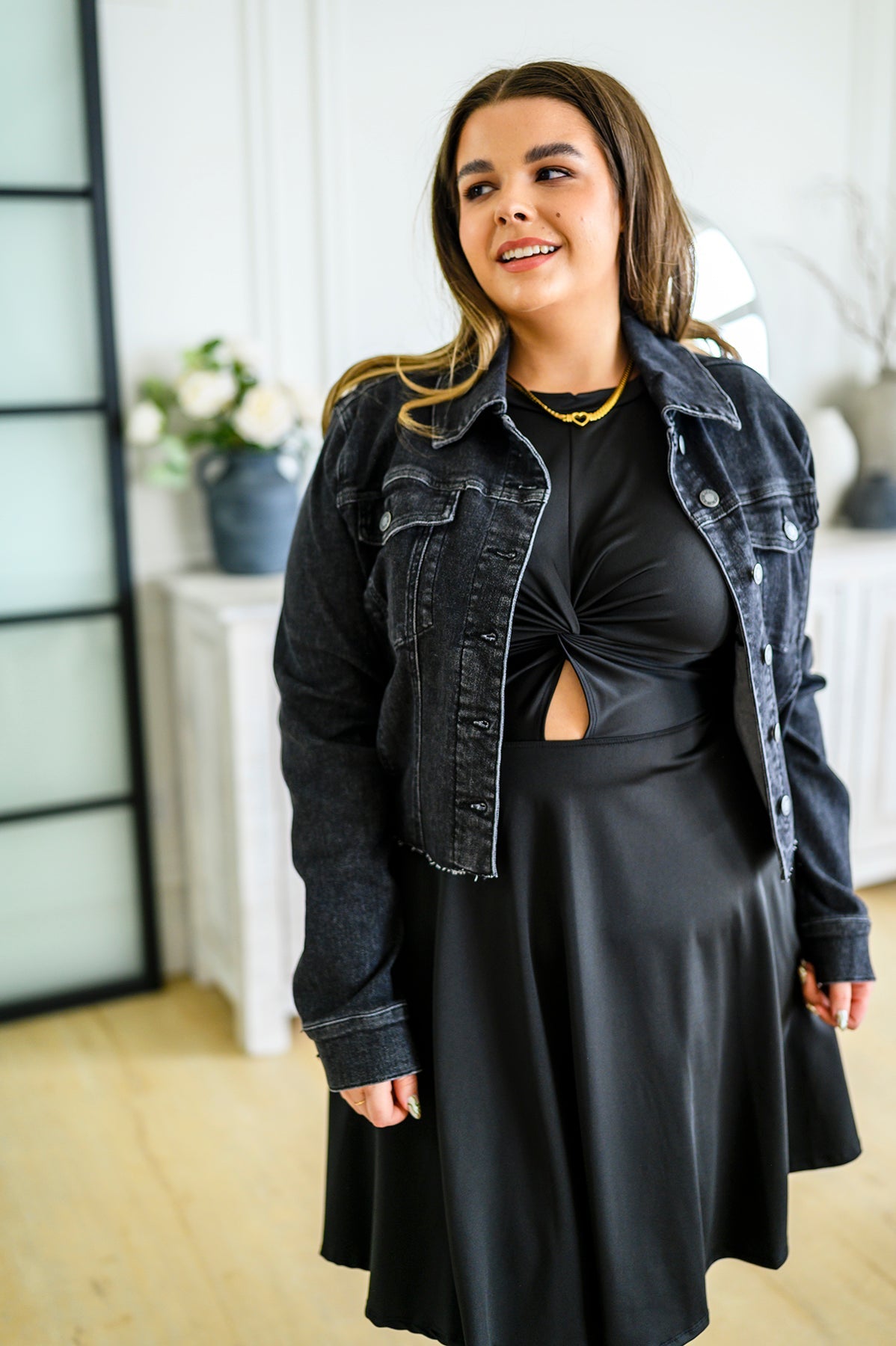 Judy Blue Charlie Cropped Denim Jacket