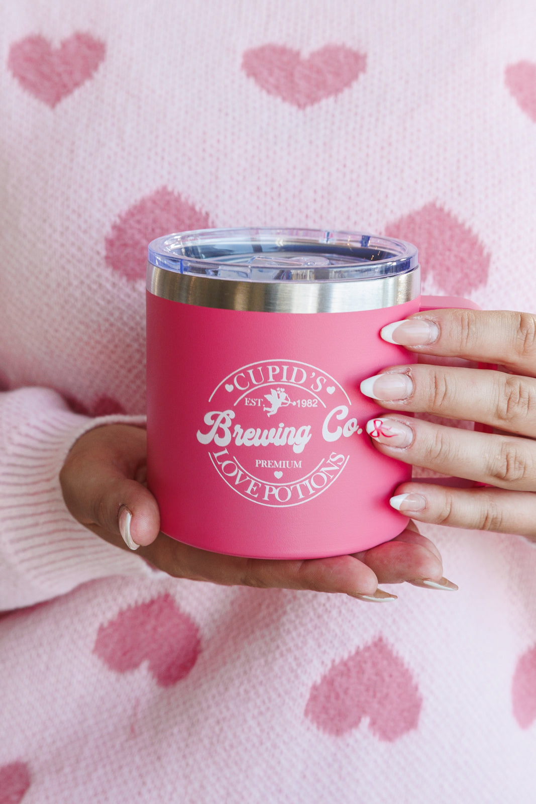 Cupid's Brewing Co 14 Oz Double Walled Travel Mug