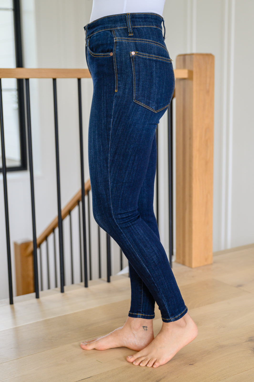 Judy Blue Call Me Back Skinny Jeans with Phone Pocket