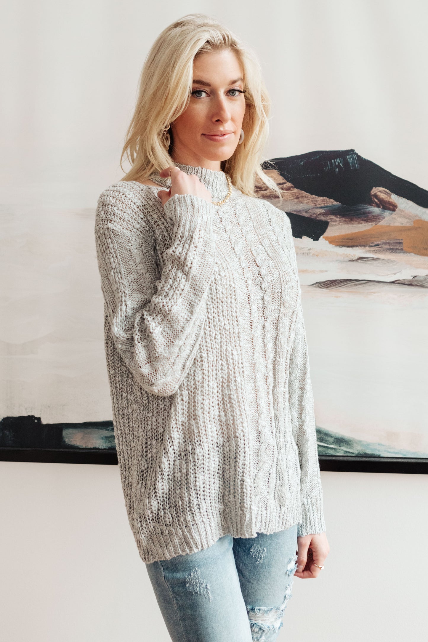 Never Let You Go Knit Sweater