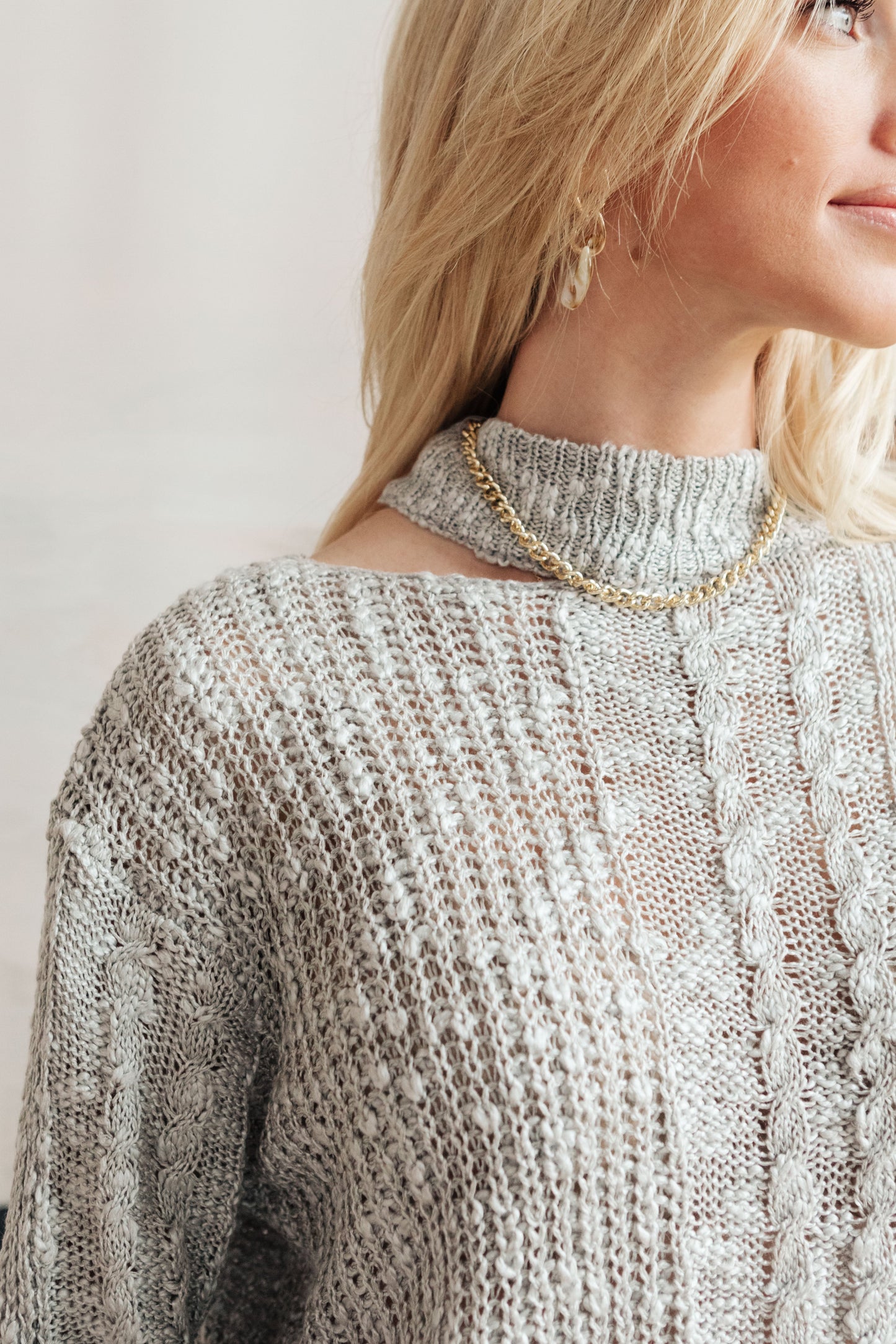 Never Let You Go Knit Sweater