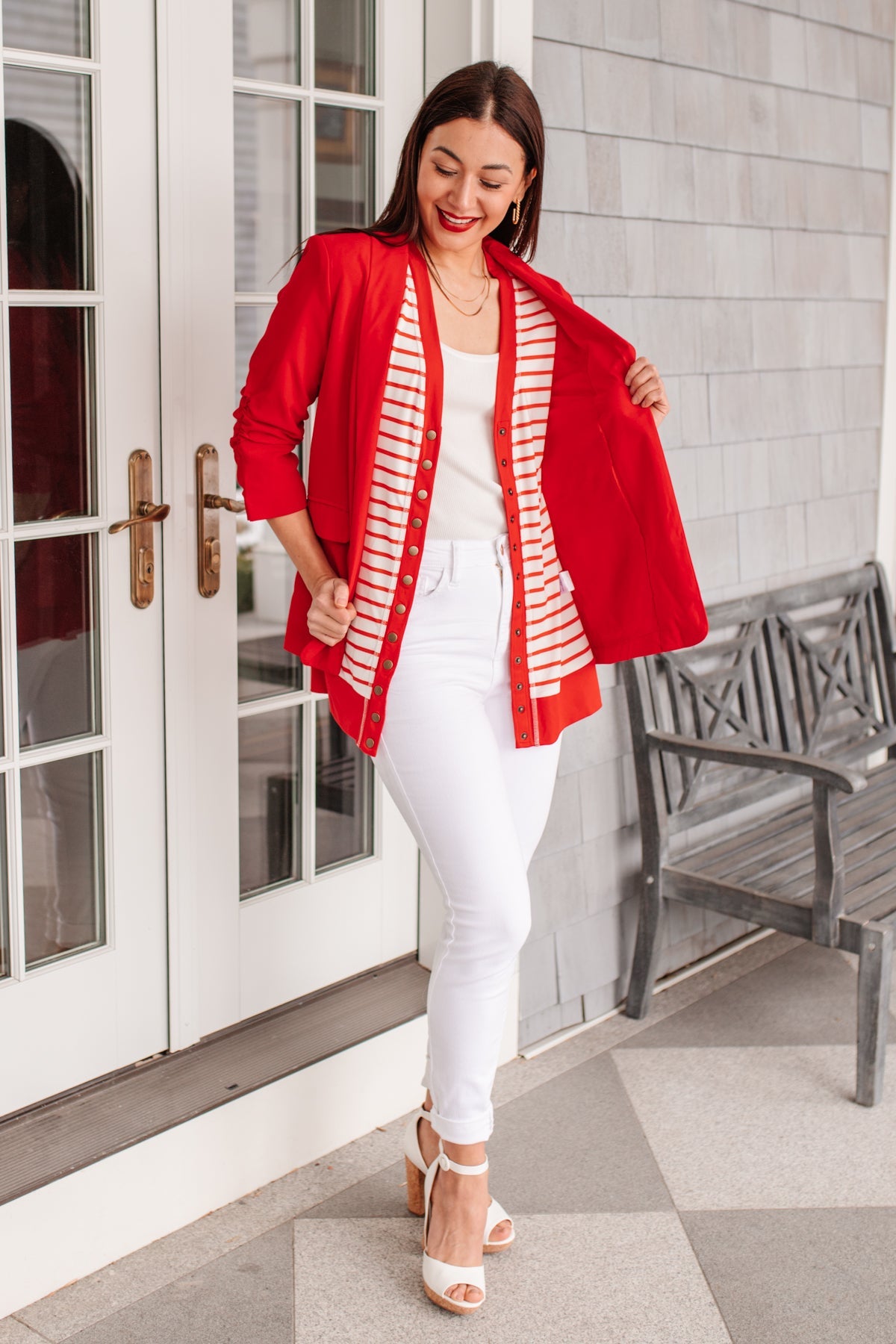Can't Forget Striped Cardigan
