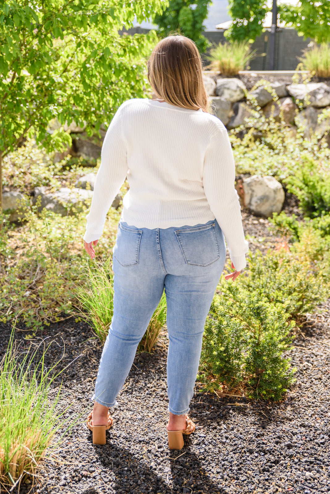 Judy Blue Mariella Hi-Rise Button Fly Skinny Jeans