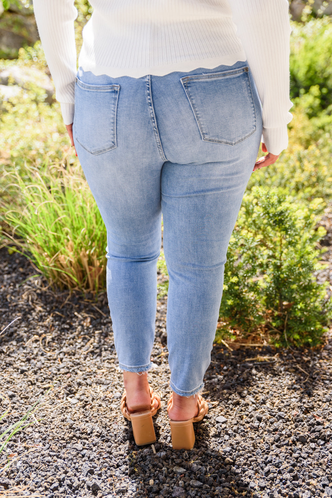 Judy Blue Mariella Hi-Rise Button Fly Skinny Jeans