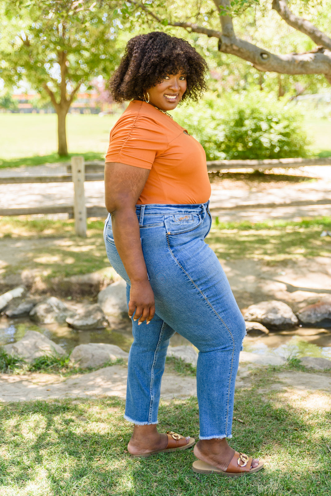 Judy Blue Saddle Up Howdy Embroidered Boyfriend Jeans