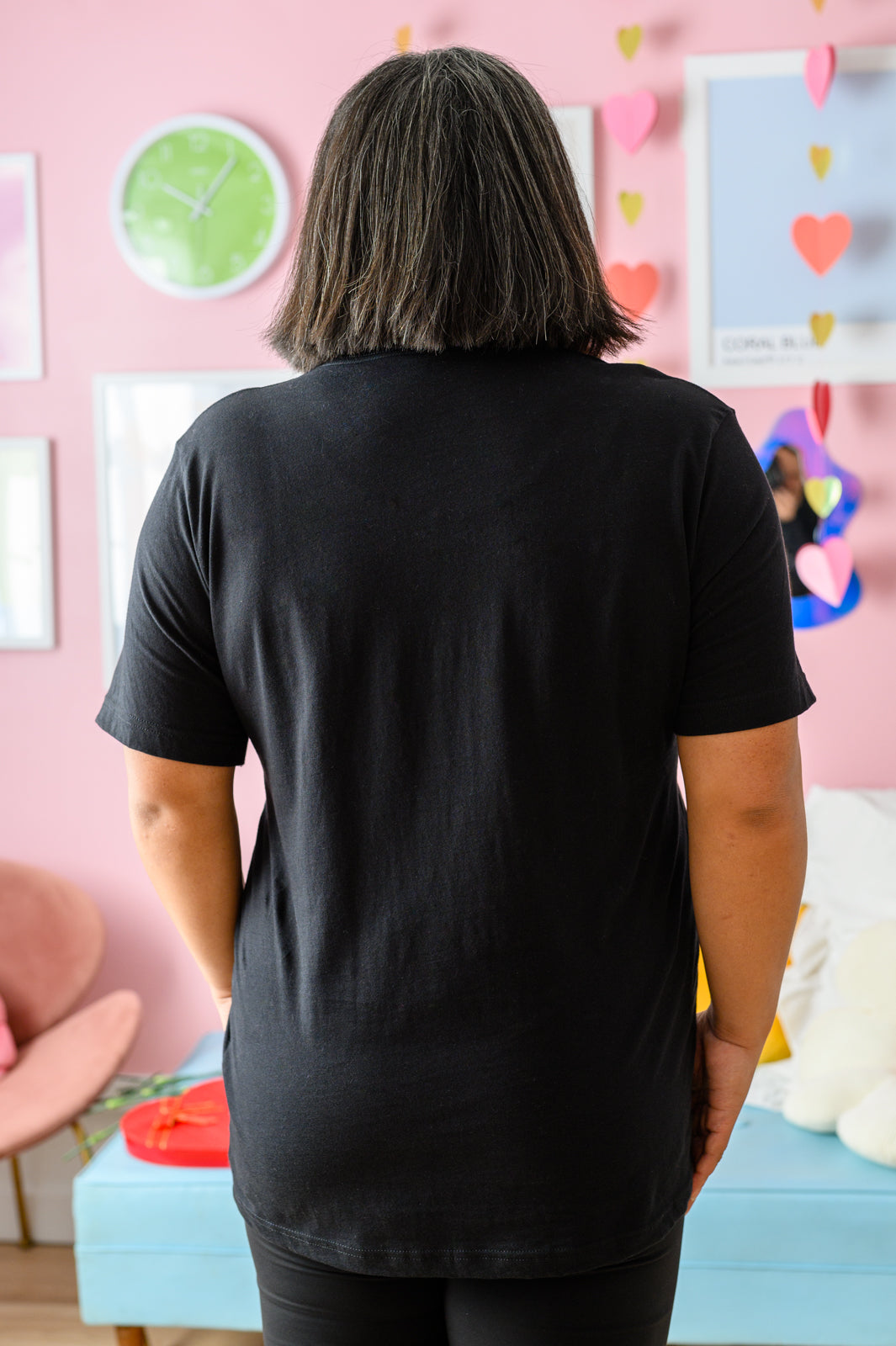 Check Love or Tacos Graphic Tee