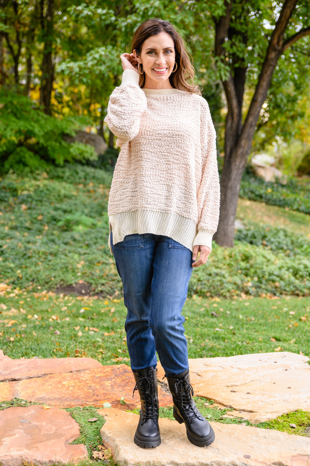 Meet Me in Monaco Sweater In Ivory