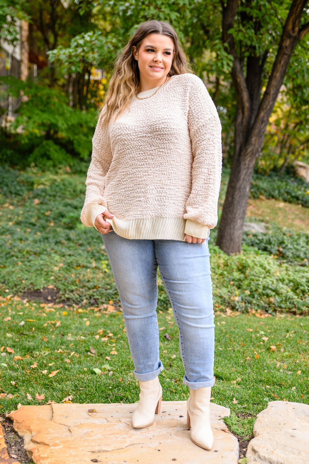 Meet Me in Monaco Sweater In Ivory