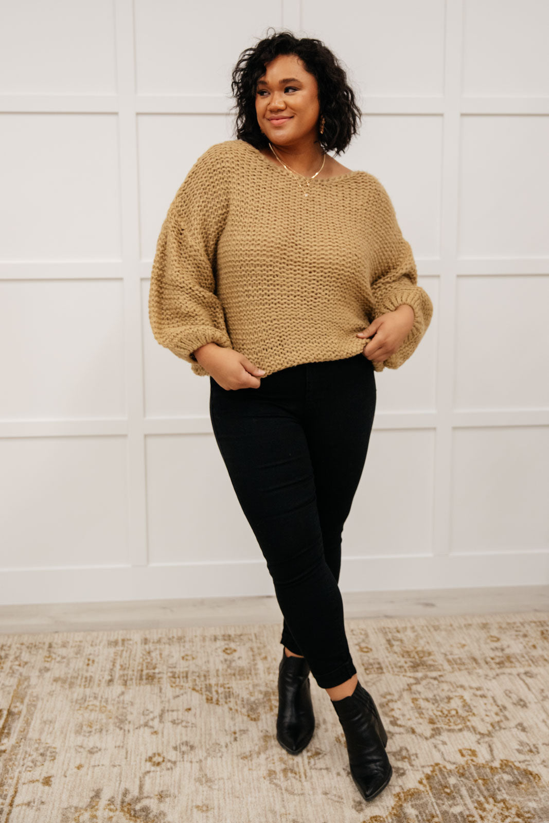 Neutral Territory Knit Sweater