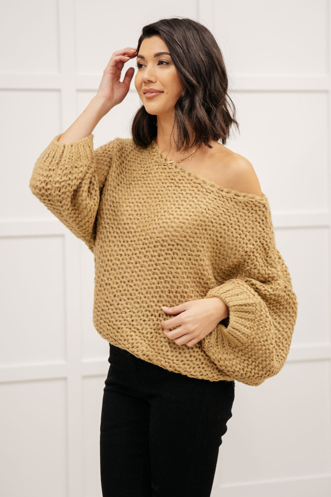 Neutral Territory Knit Sweater
