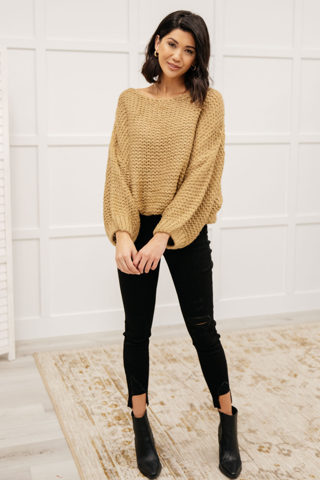 Neutral Territory Knit Sweater