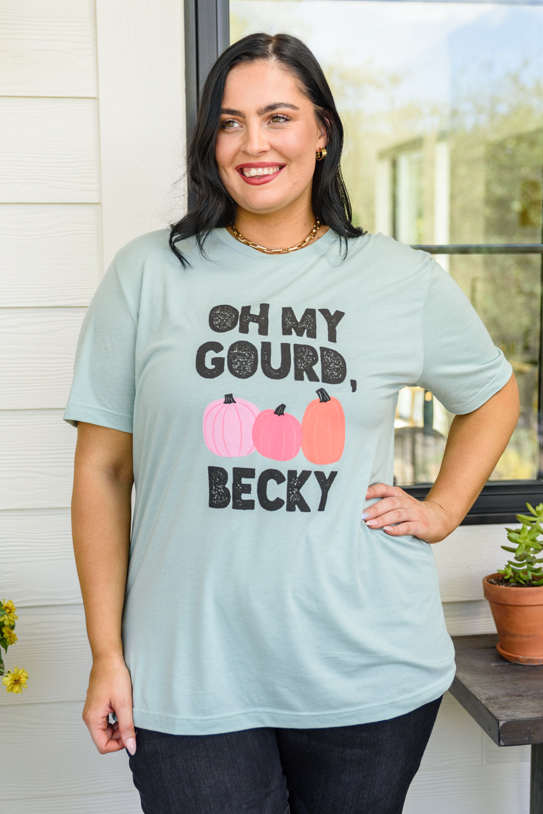 Look at That Graphic Tee In Aqua Aqua 2XL