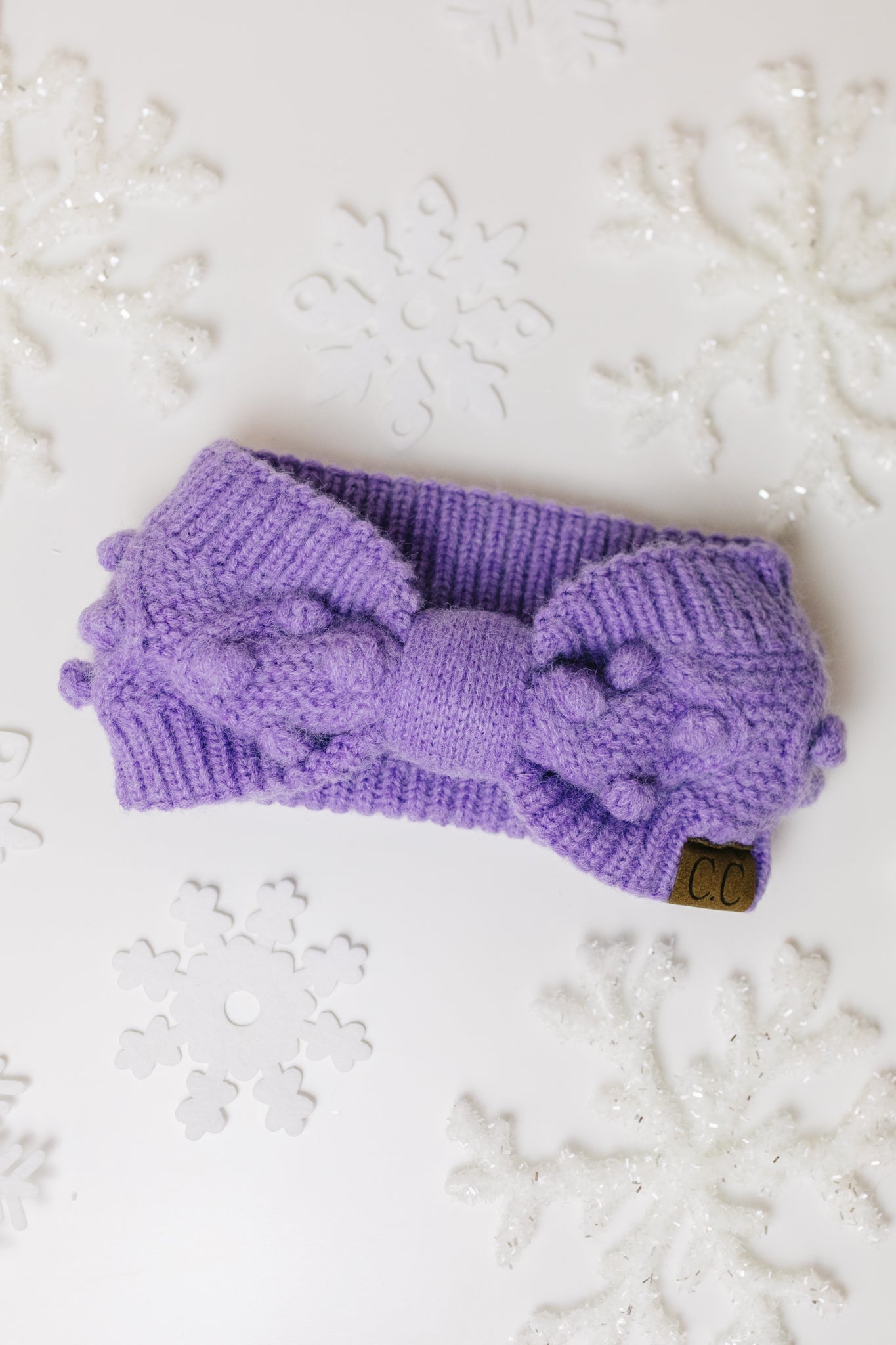 The Hug You Need Knit Head Wrap in Periwinkle Periwinkle