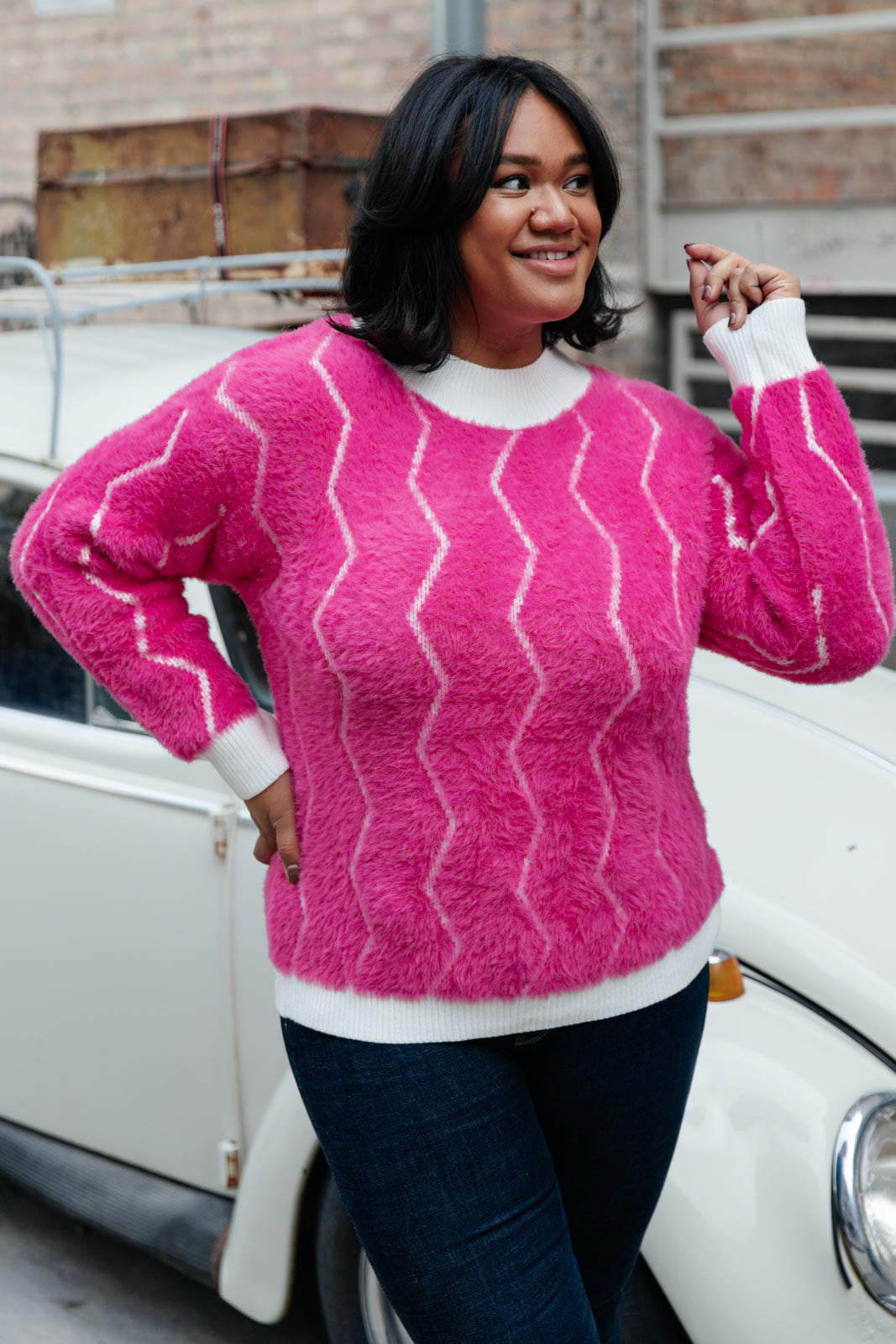 Perfect Vision Zig Zag Sweater