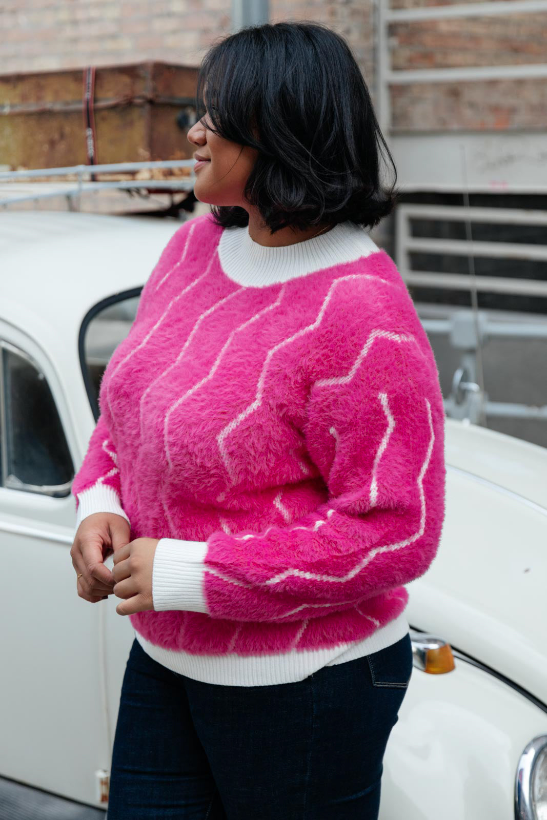 Perfect Vision Zig Zag Sweater