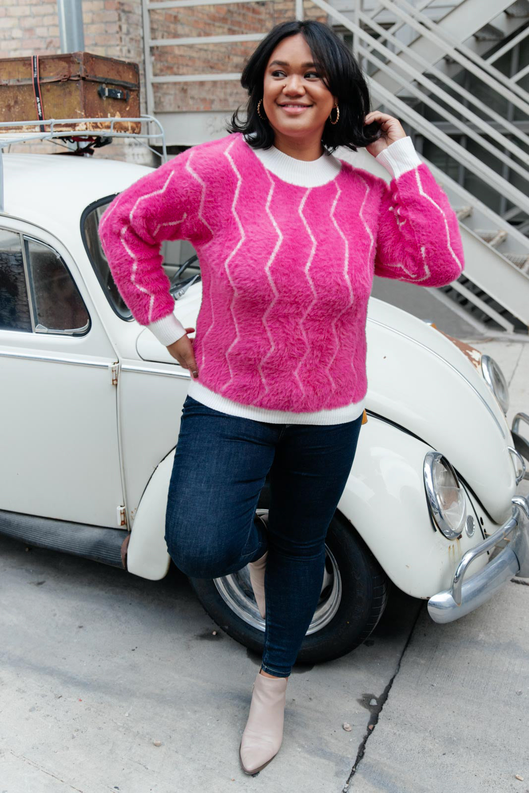Perfect Vision Zig Zag Sweater