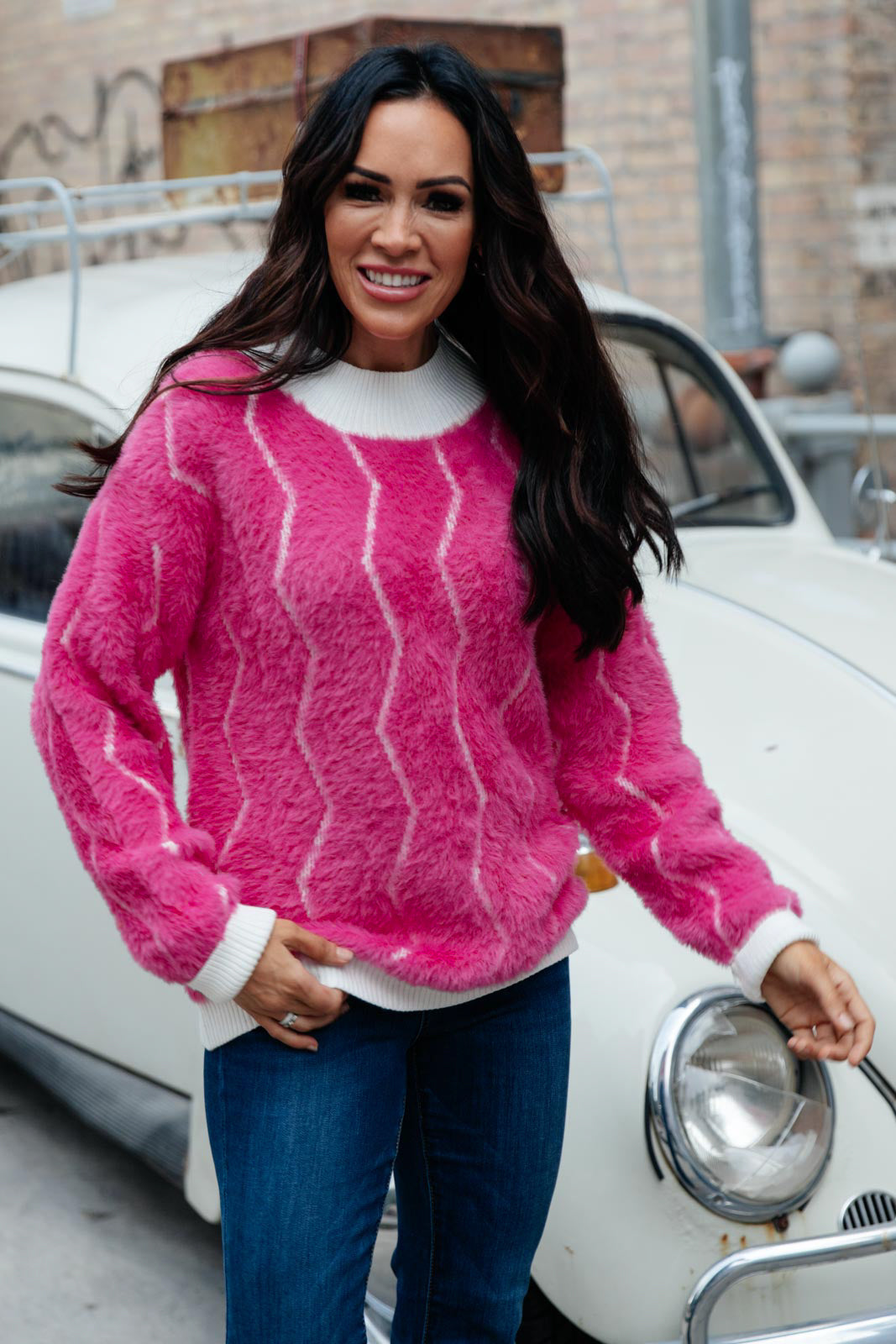 Perfect Vision Zig Zag Sweater