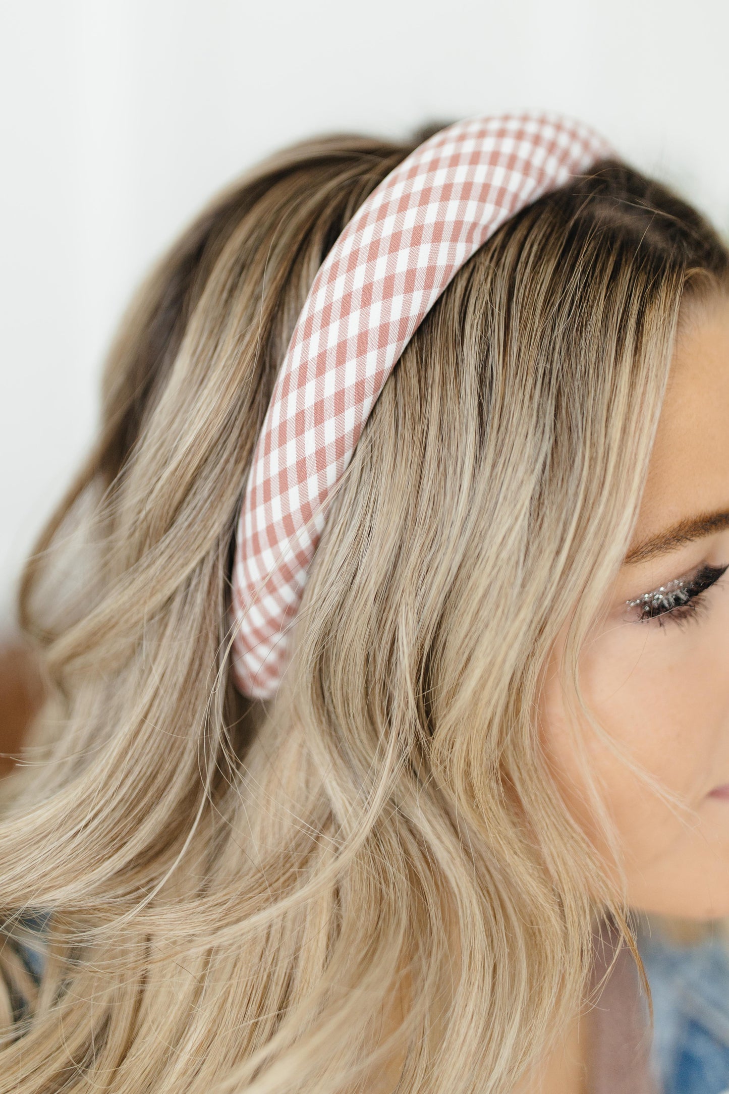 Love Is Plaid Headband