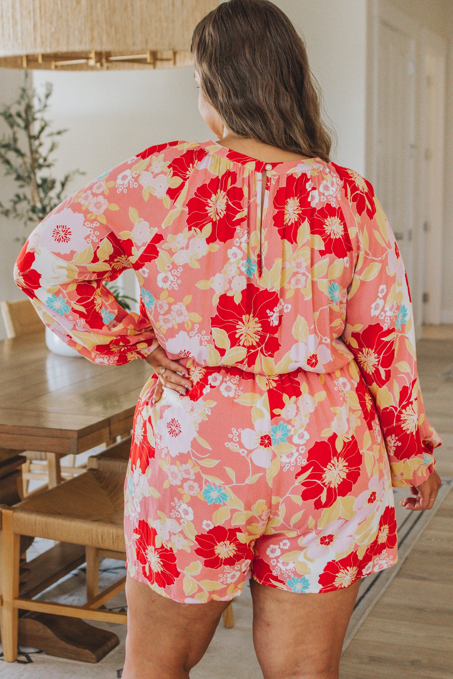 Blossom in the Sun Floral Romper