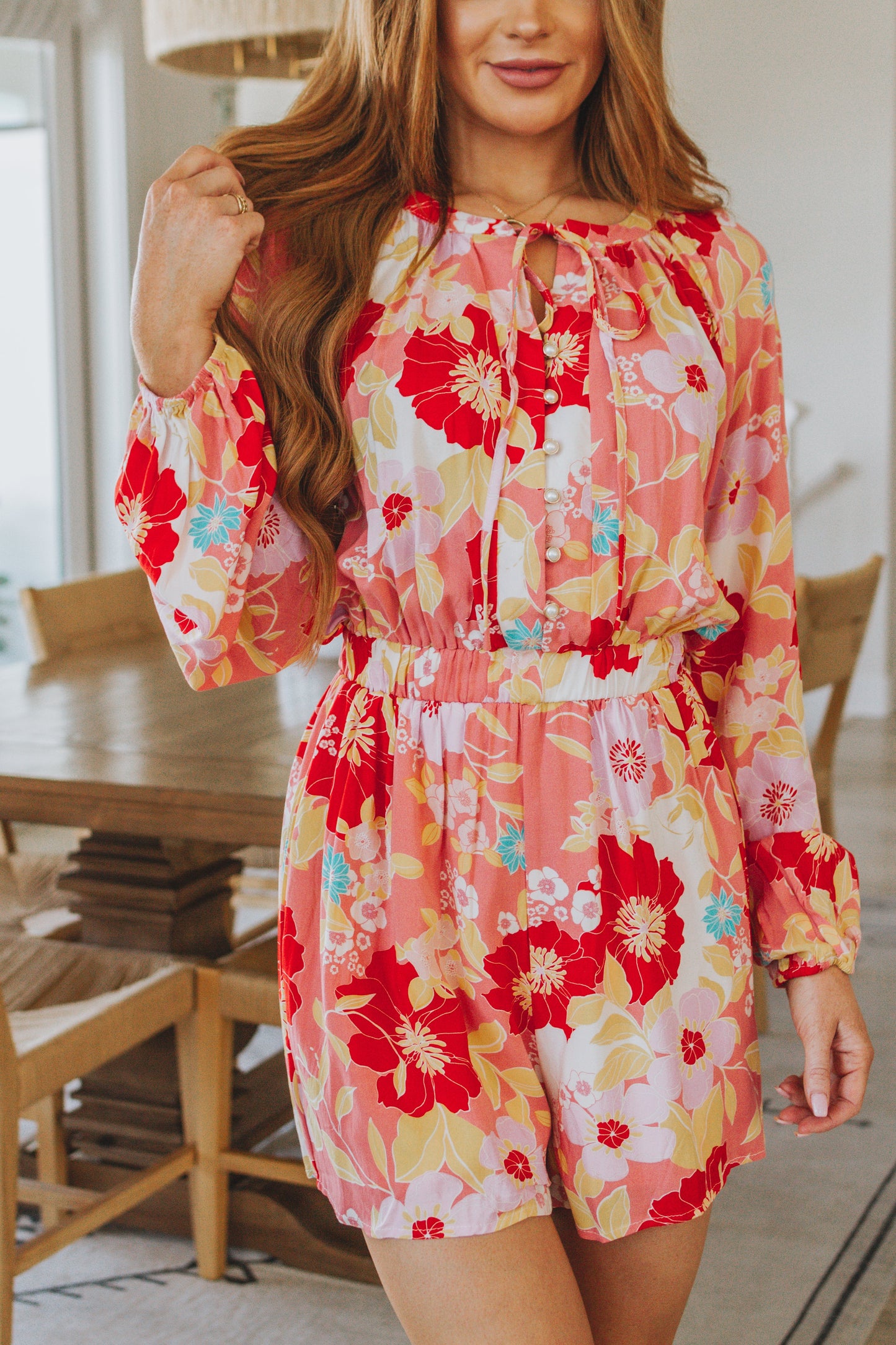 Blossom in the Sun Floral Romper