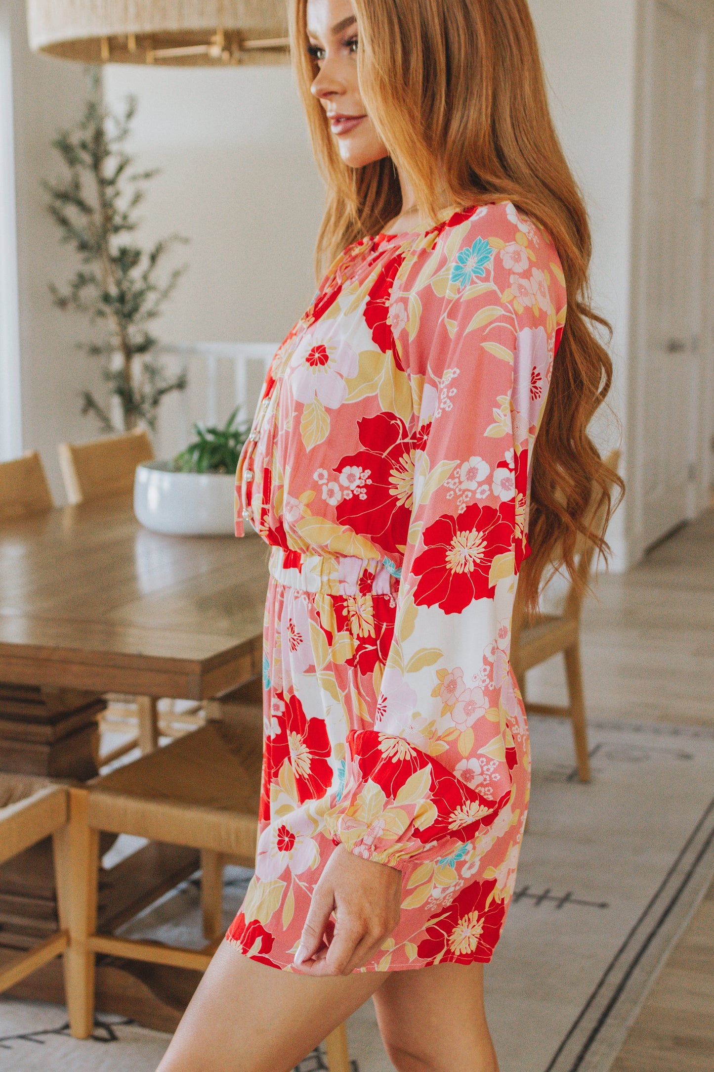 Blossom in the Sun Floral Romper