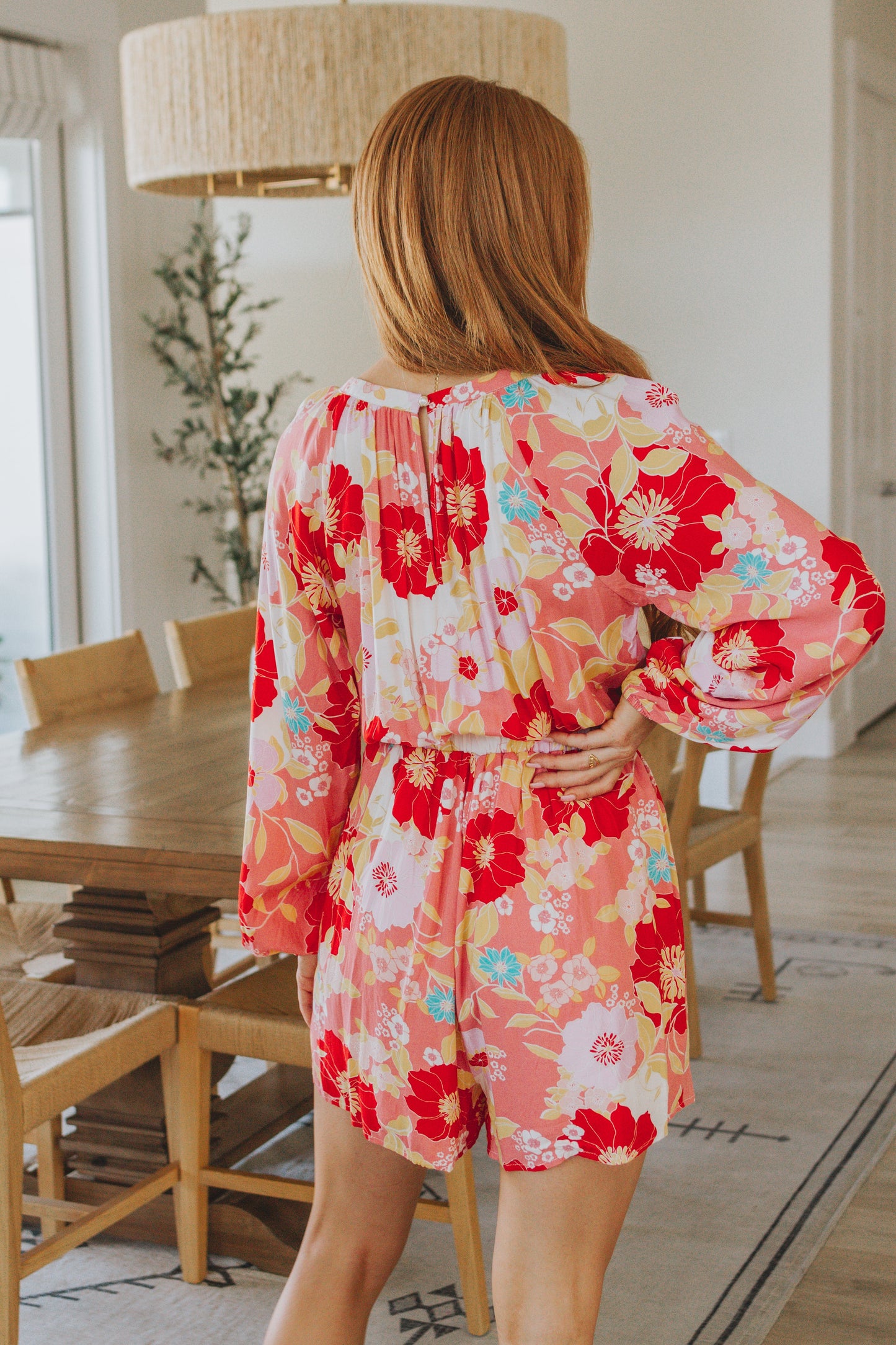 Blossom in the Sun Floral Romper