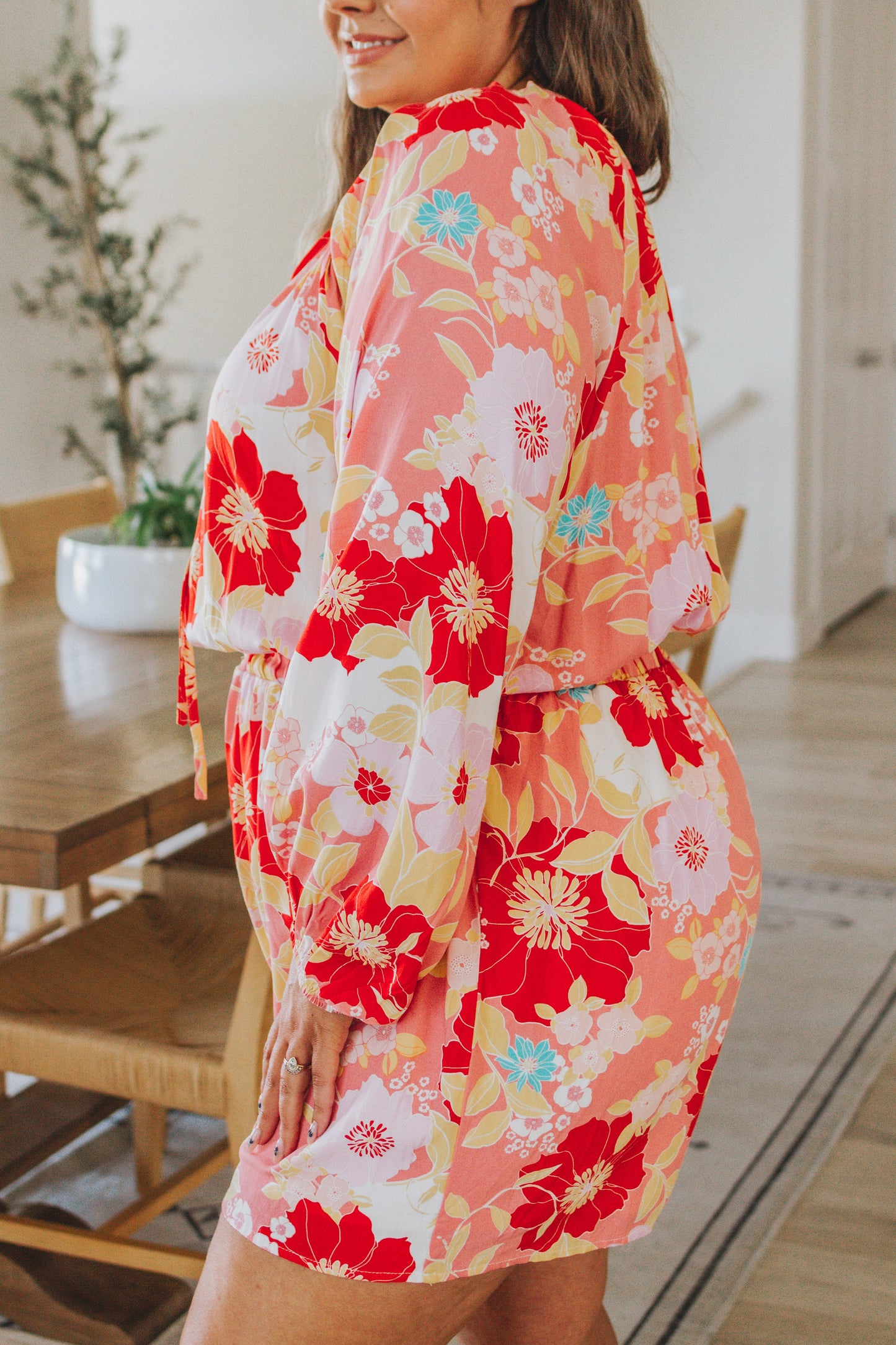 Blossom in the Sun Floral Romper