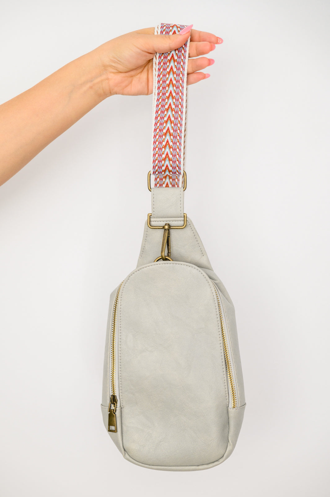 Check This Sling Bag in Stone Stone OS
