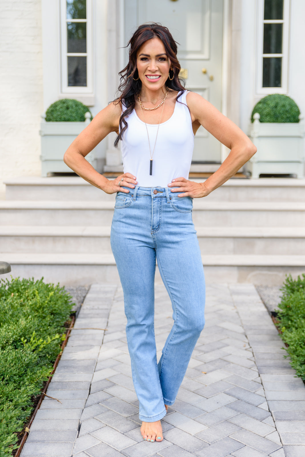 Back to the 90s Straight Leg Jeans