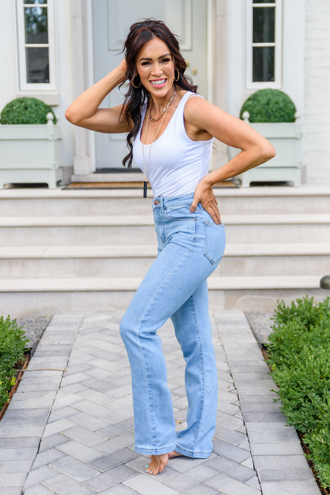 Back to the 90s Straight Leg Jeans