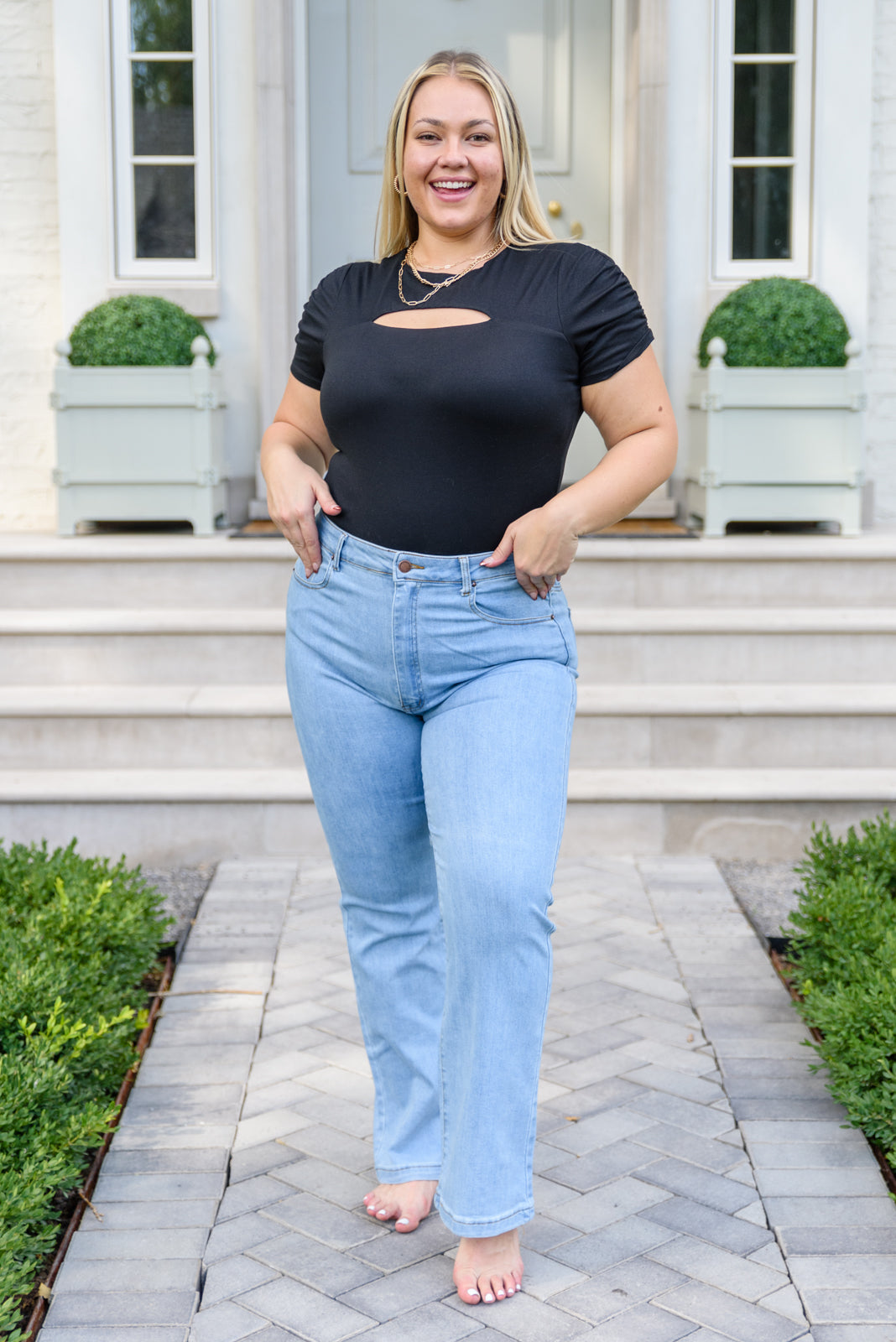 Back to the 90s Straight Leg Jeans