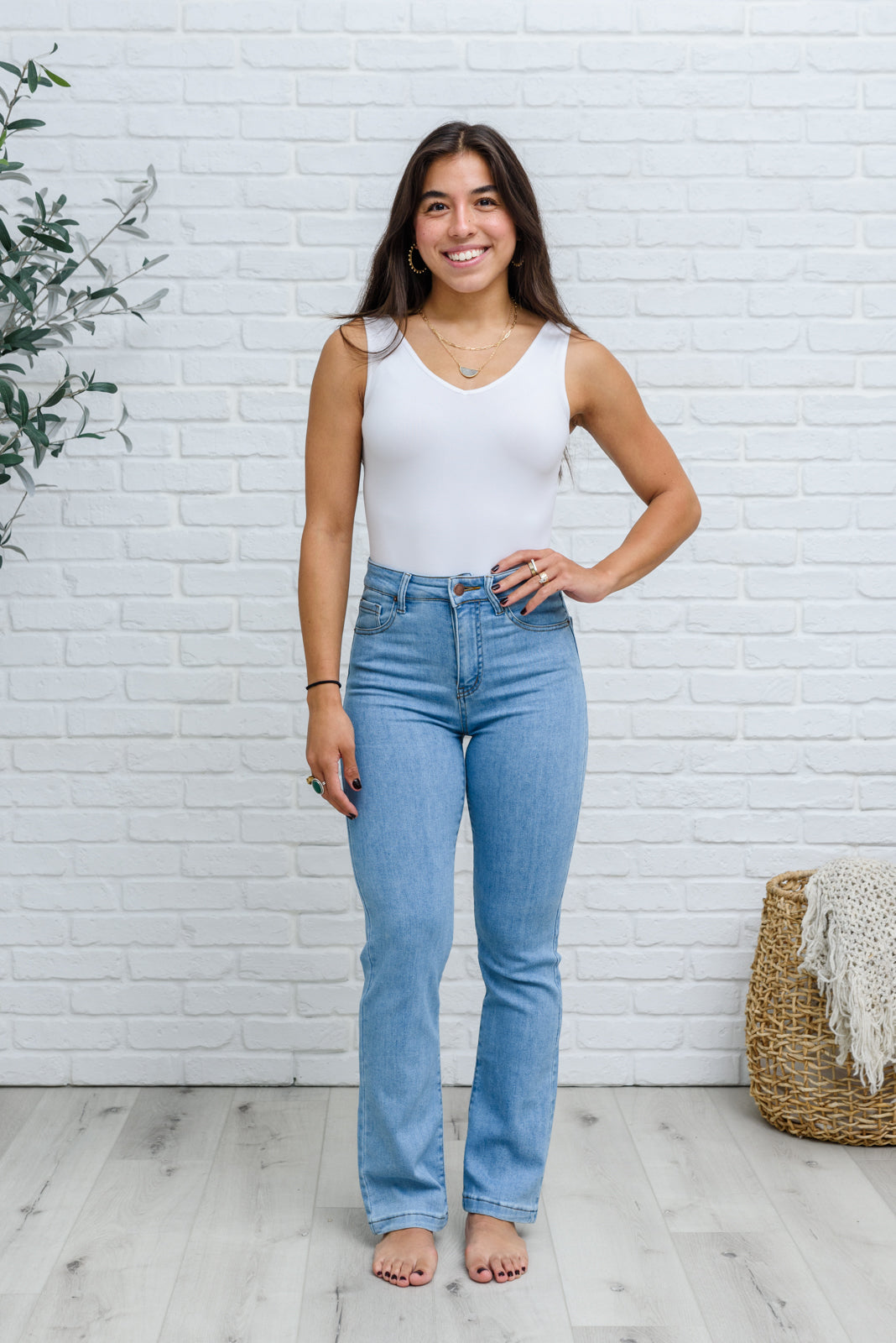 Back to the 90s Straight Leg Jeans