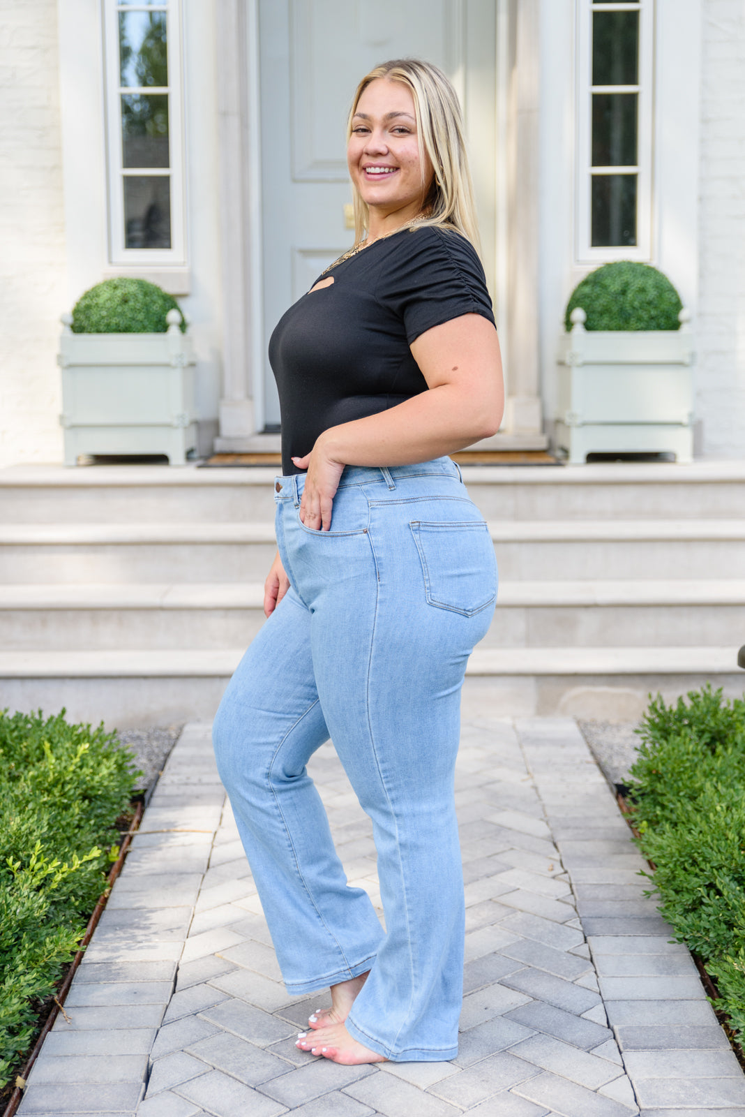 Back to the 90s Straight Leg Jeans