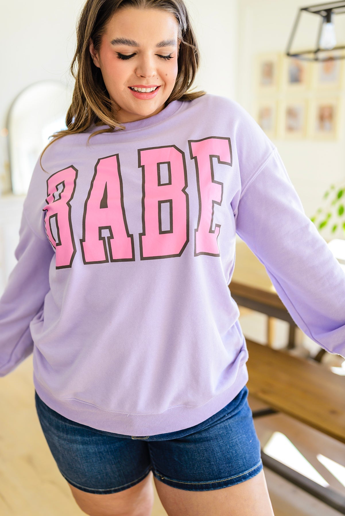 Babe Graphic Sweatshirt   