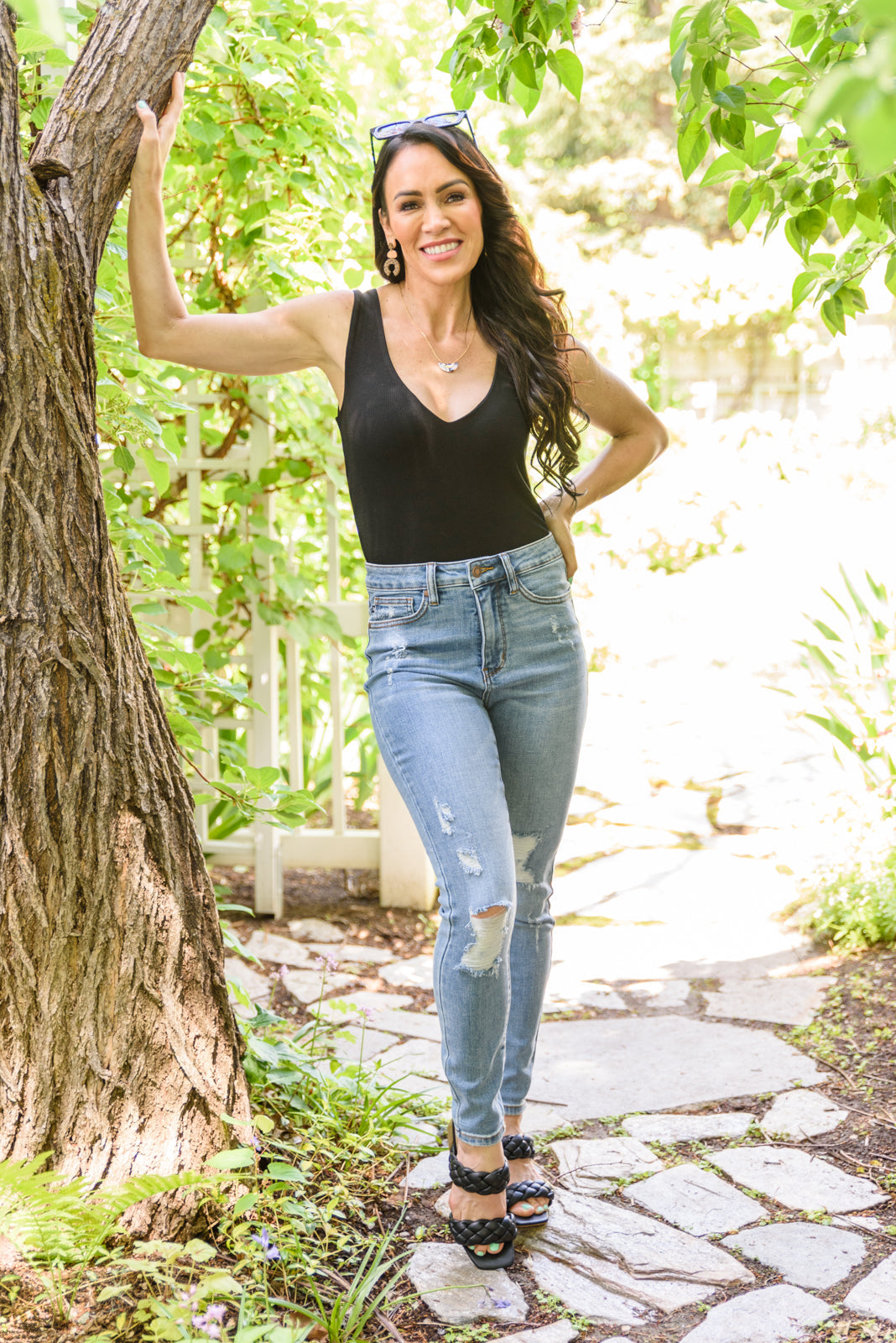 Judy Blue Shelby High-Waisted Tummy Control Skinny Jeans