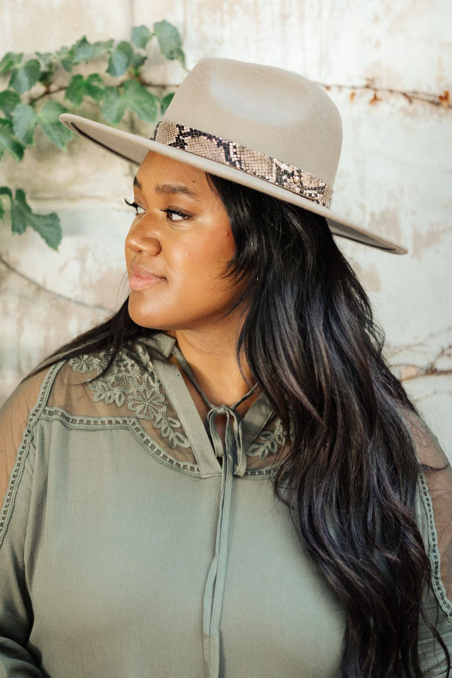 Up For Adventures Snakeskin Hat
