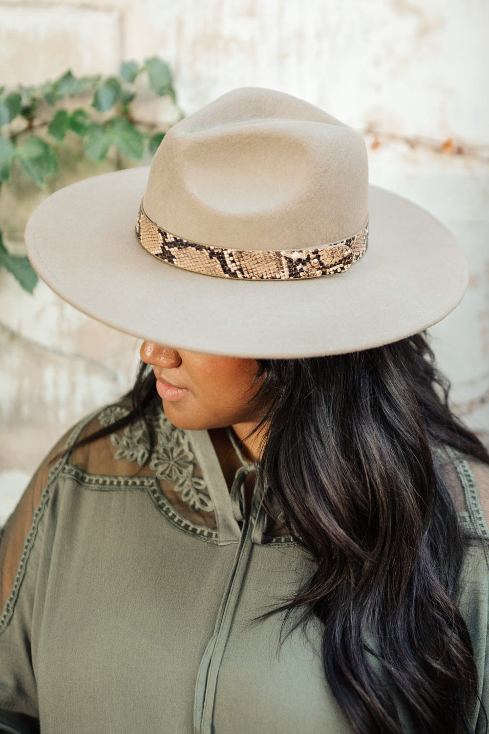 Up For Adventures Snakeskin Hat