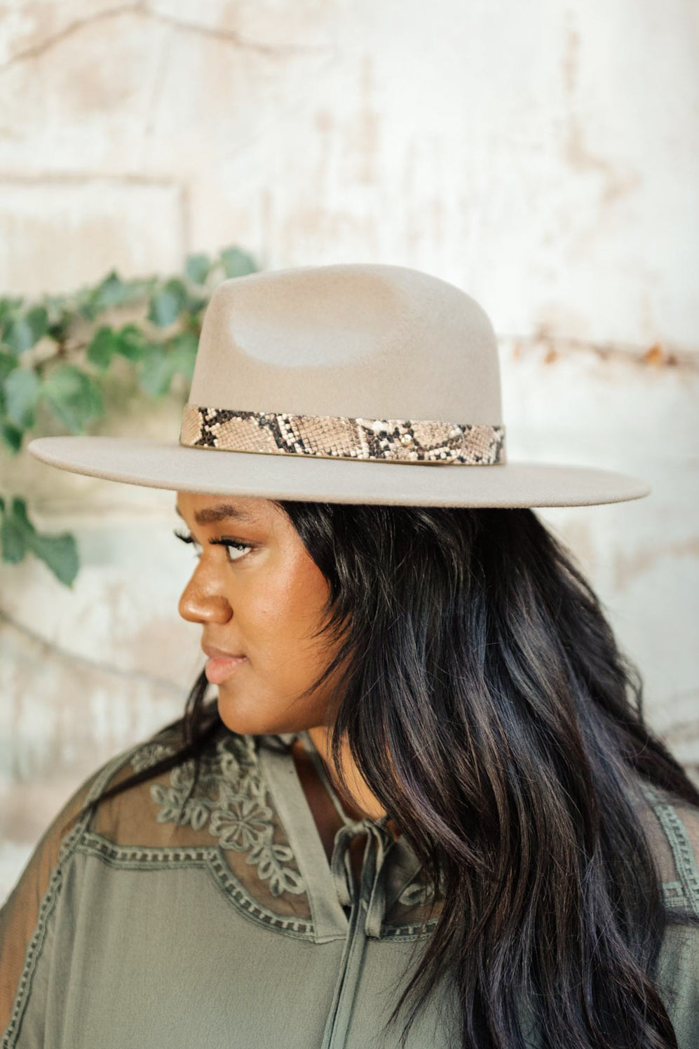 Up For Adventures Snakeskin Hat